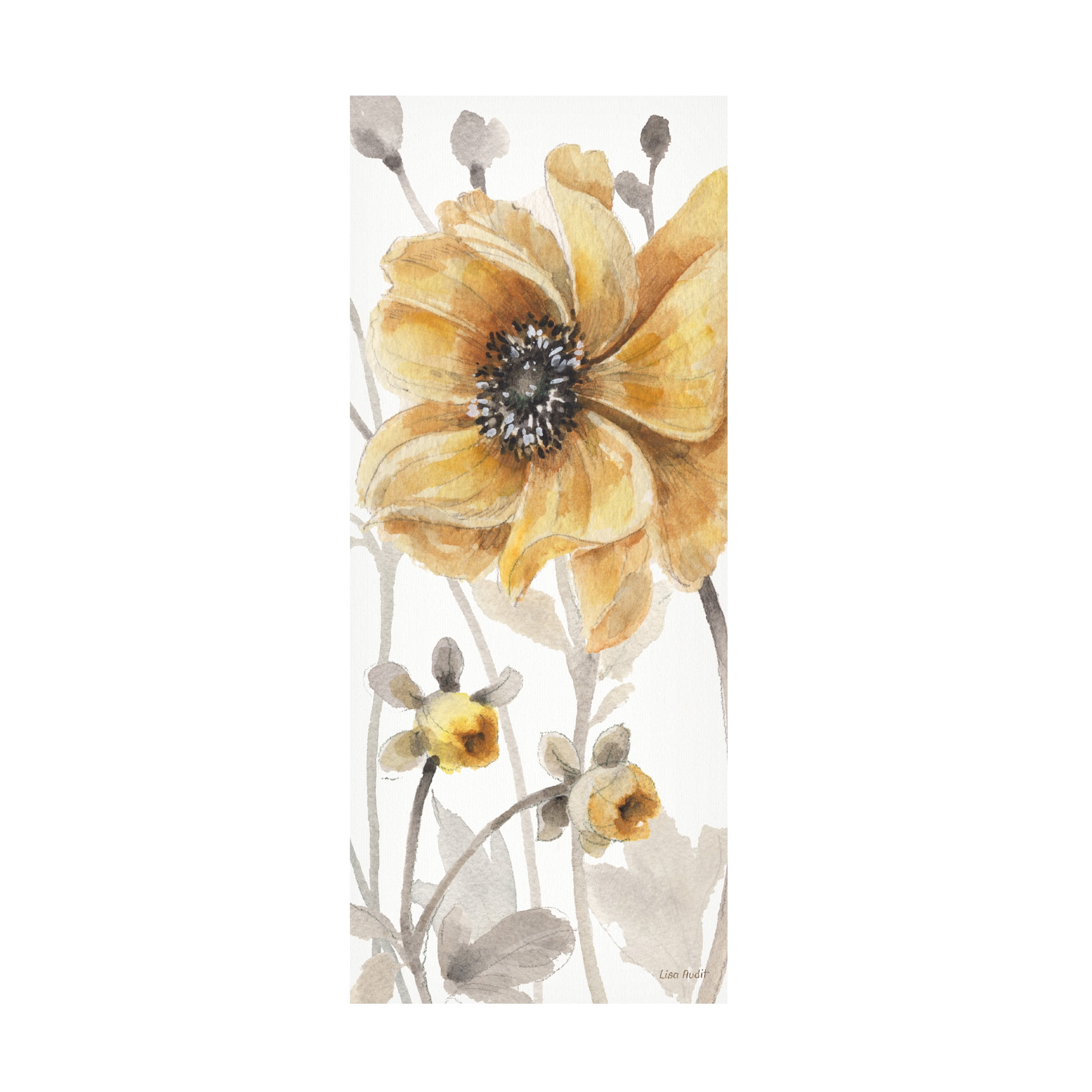 Trademark Fine Art 'Fields of Gold V' Canvas Art by Lisa Audit