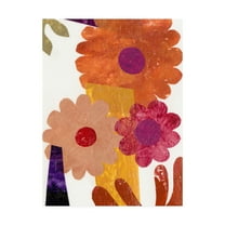 Trademark Fine Art 'Fiesta Floral I' Canvas Art by Regina Moore