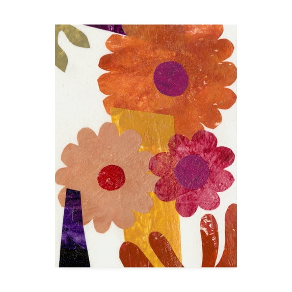 Trademark Fine Art 'Fiesta Floral I' Canvas Art by Regina Moore
