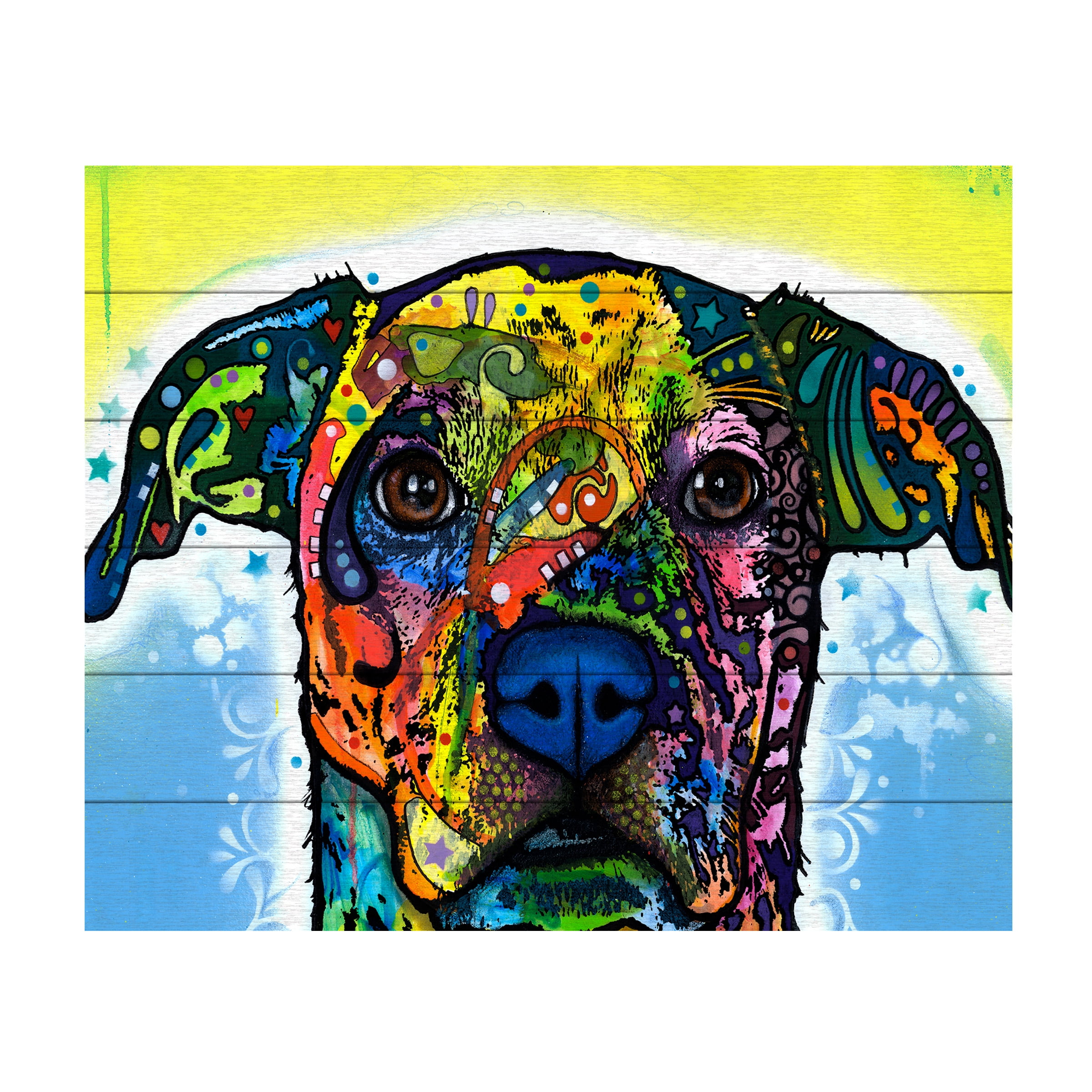 Trademark Fine Art 'Fiesta' Wooden Wall Art Art by Dean Russo