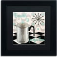 thumbnail image 1 of Trademark Fine Art "Fifties Kitchen V" Canvas Art by Color Bakery Black Matte, Black Frame, 1 of 1