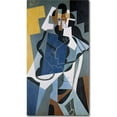 thumbnail image 1 of Trademark Fine Art "Figure of a Woman, 1917" Canvas Art by Juan Gris, 1 of 1
