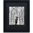 thumbnail image 1 of Trademark Fine Art 'Film Noir' Canvas Art by Marc Allante, Black Matte, Black Frame, 1 of 1