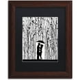 thumbnail image 1 of Trademark Fine Art 'Film Noir' Canvas Art by Marc Allante, Black Matte, Wood Frame, 1 of 4