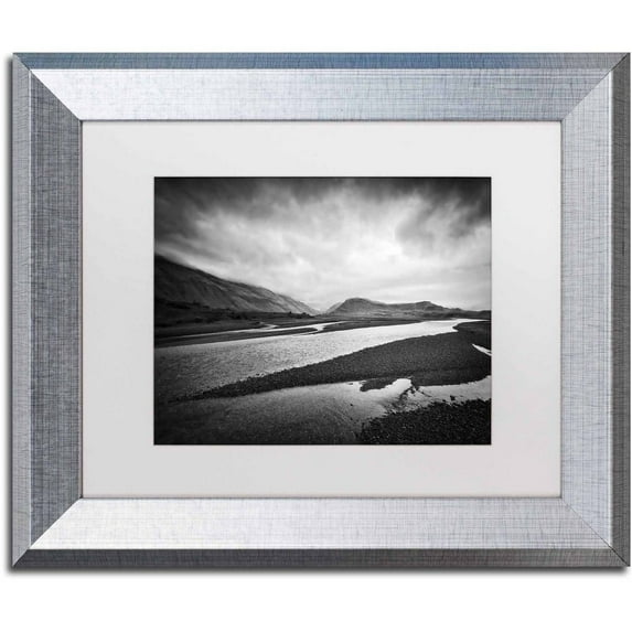 Trademark Fine Art 'Find Out' Canvas Art by Philippe Sainte-Laudy, White Matte, Silver Frame