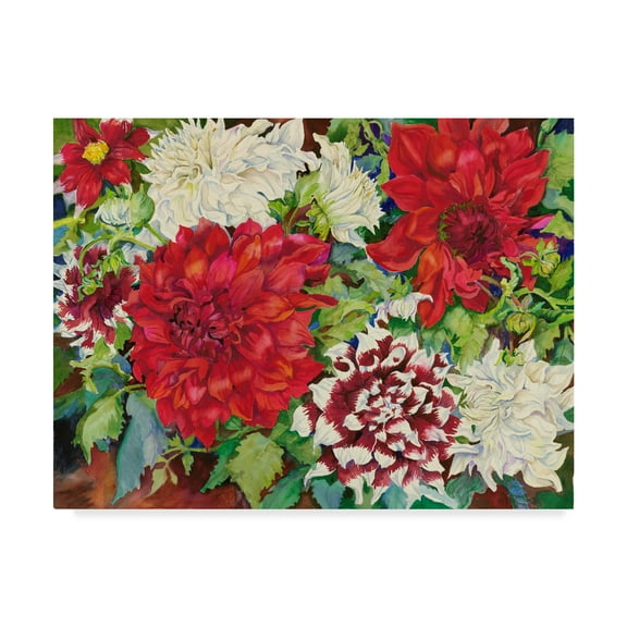 Trademark Fine Art 'Fire And Ice' Canvas Art by Joanne Porter