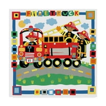 Trademark Fine Art 'Firetruck' Canvas Art by Cheryl Piperberg