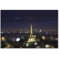 thumbnail image 1 of Trademark Fine Art "Fireworks of Rain in Paris" Canvas Art by Mathieu Rivrin, 1 of 3