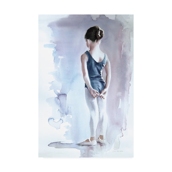 Trademark Fine Art 'First Day at Ballet' Canvas Art by Wild Apple Graphics