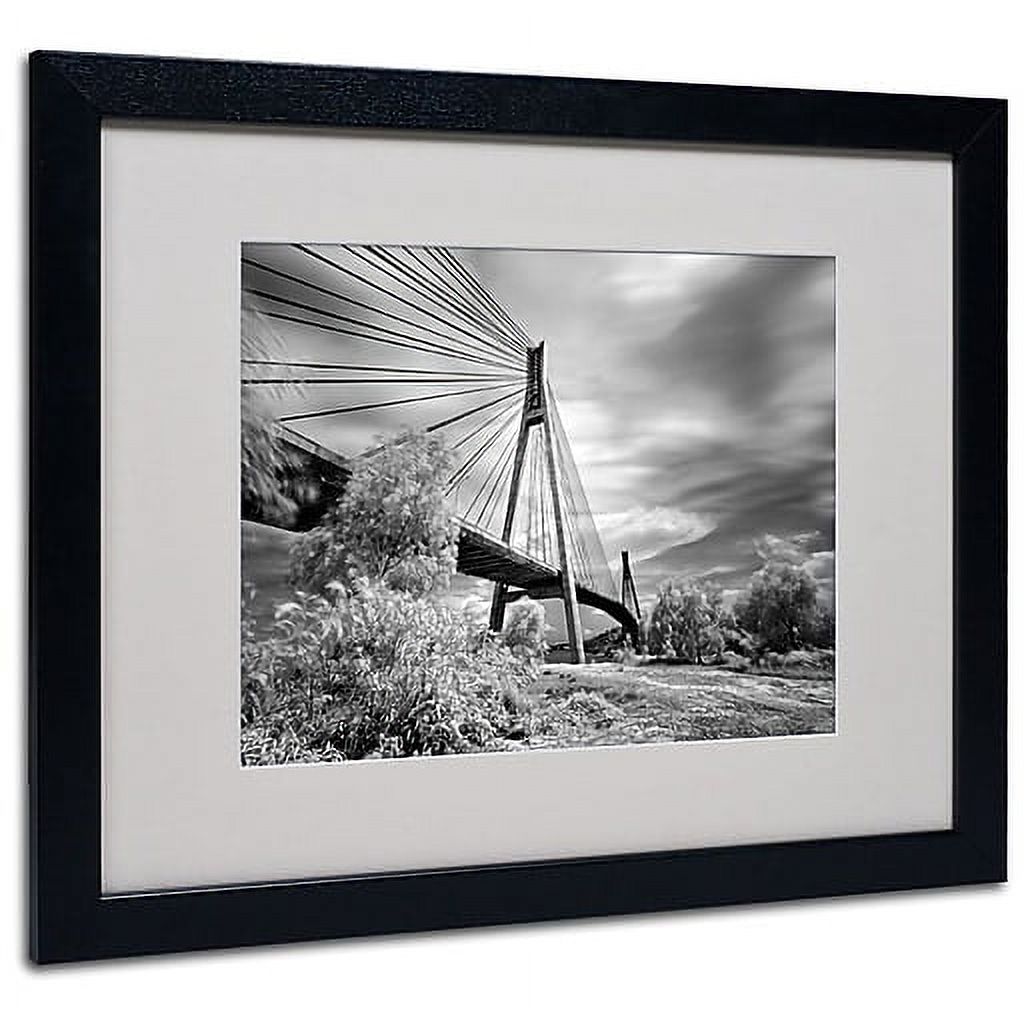 Trademark Fine Art "First Link" Framed Canvas Art by Michael de Guzman