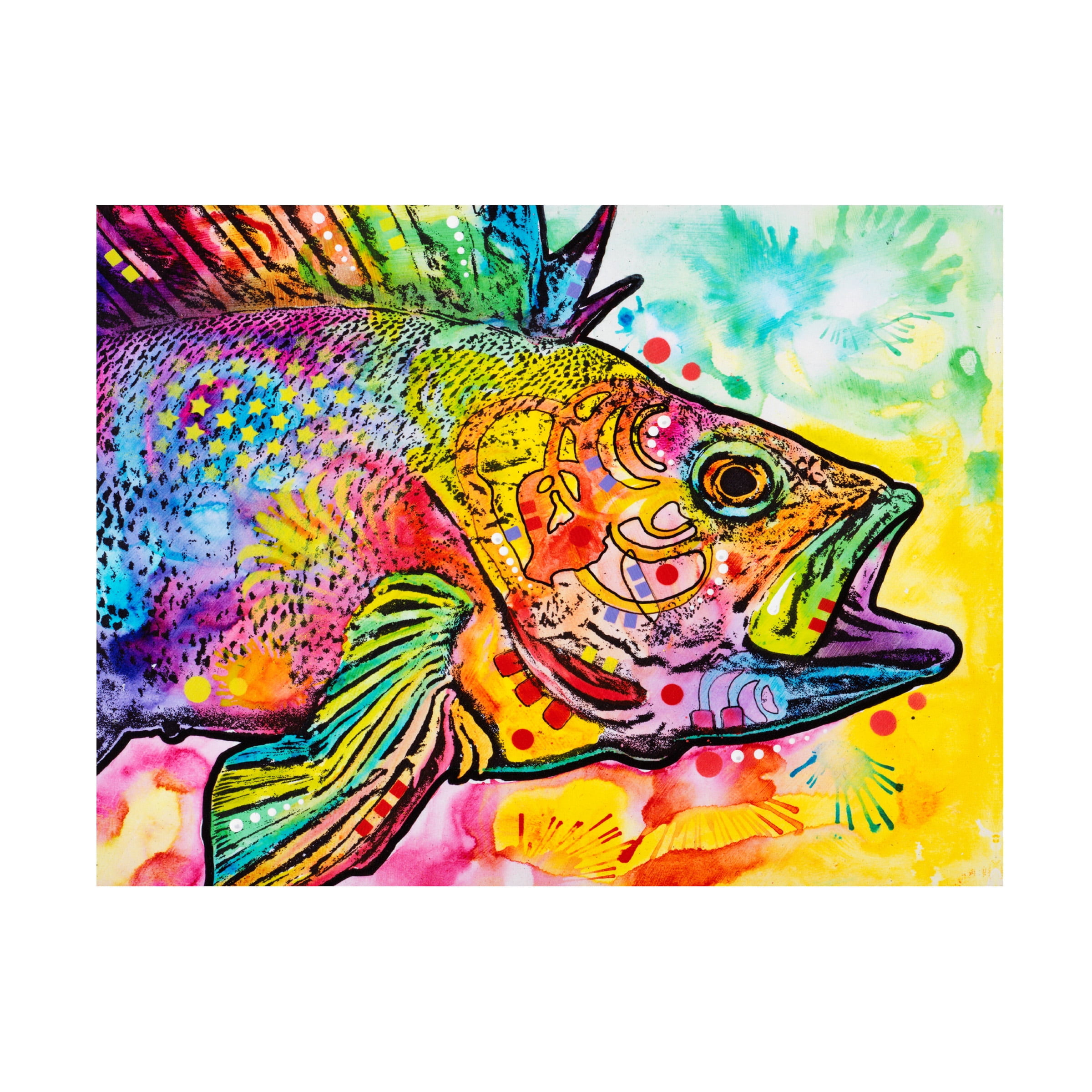 Trademark Fine Art 'Fish' Canvas Art by Dean Russo