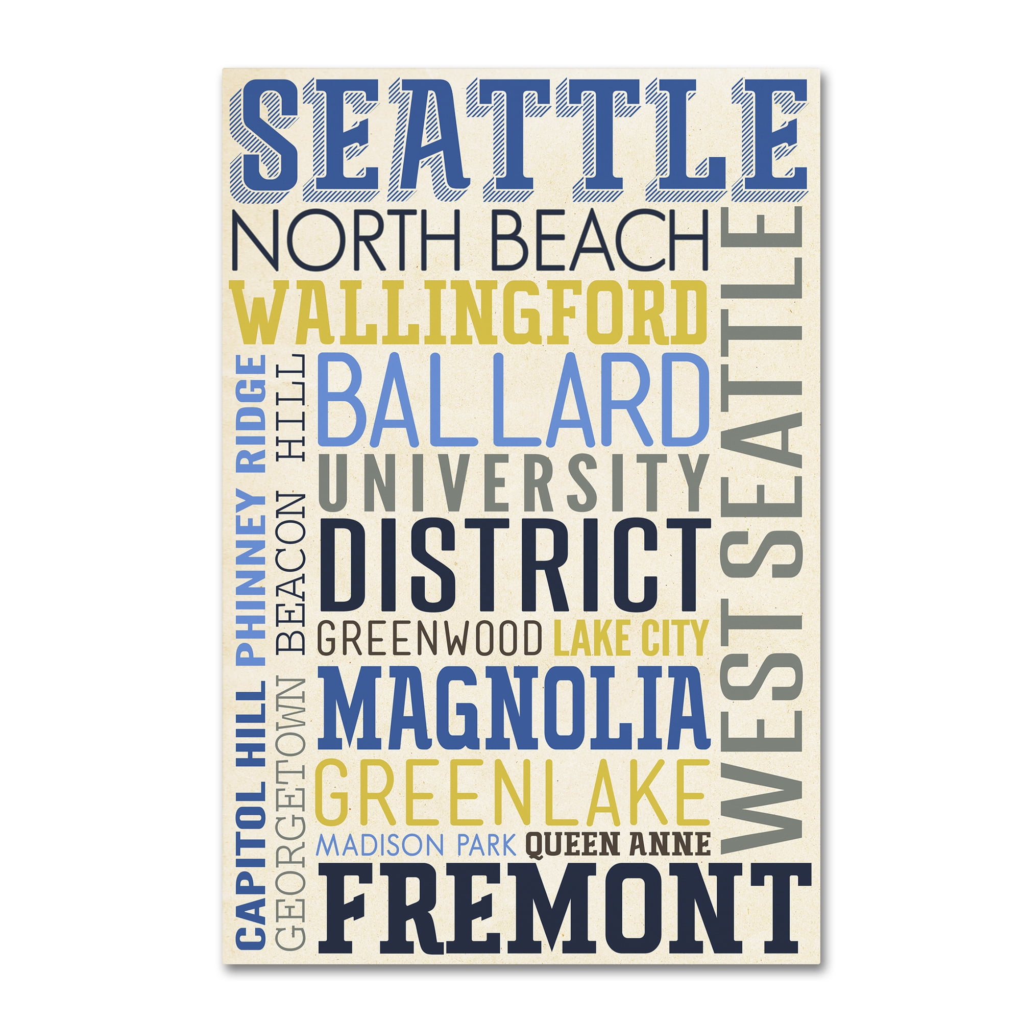 Trademark Fine Art 'Fish' Canvas Art by Lantern Press