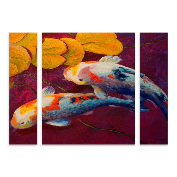 Trademark Fine Art 'Fish' Canvas Art by Marion Rose