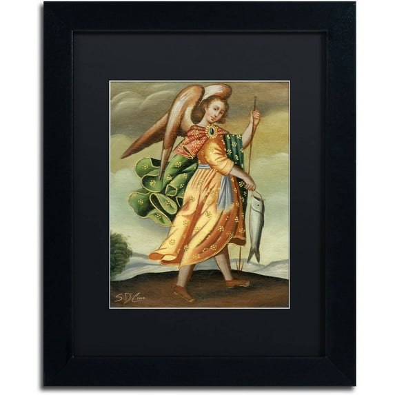 Trademark Fine Art "Fishers of Men" Canvas Art by Masters Fine Art, Black Matte, Black Frame