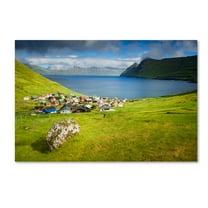 Trademark Fine Art 'Fjords of the Faroe Islands' Canvas Art by Philippe Sainte-Laudy