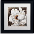 thumbnail image 1 of Trademark Fine Art "Fleurs Blanc III" Canvas Art by Color Bakery White Matte, Black Frame, 1 of 4