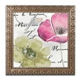 thumbnail image 1 of Trademark Fine Art "Fleurs de France IV" Canvas Art by Color Bakery Gold Ornate Frame, 1 of 4