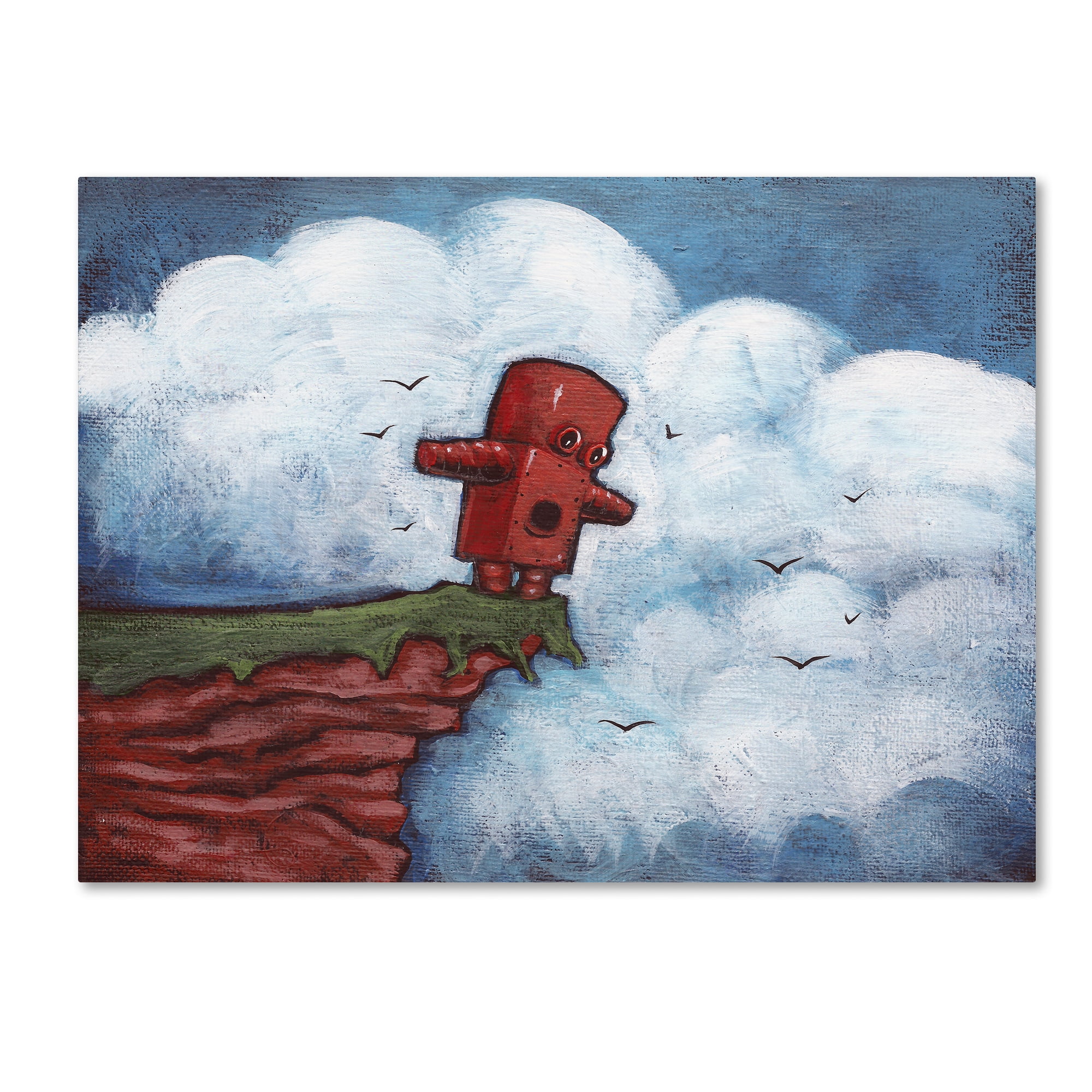 Craig Snodgrass 'Flight' Canvas Wall Art 35 x 47 Inches