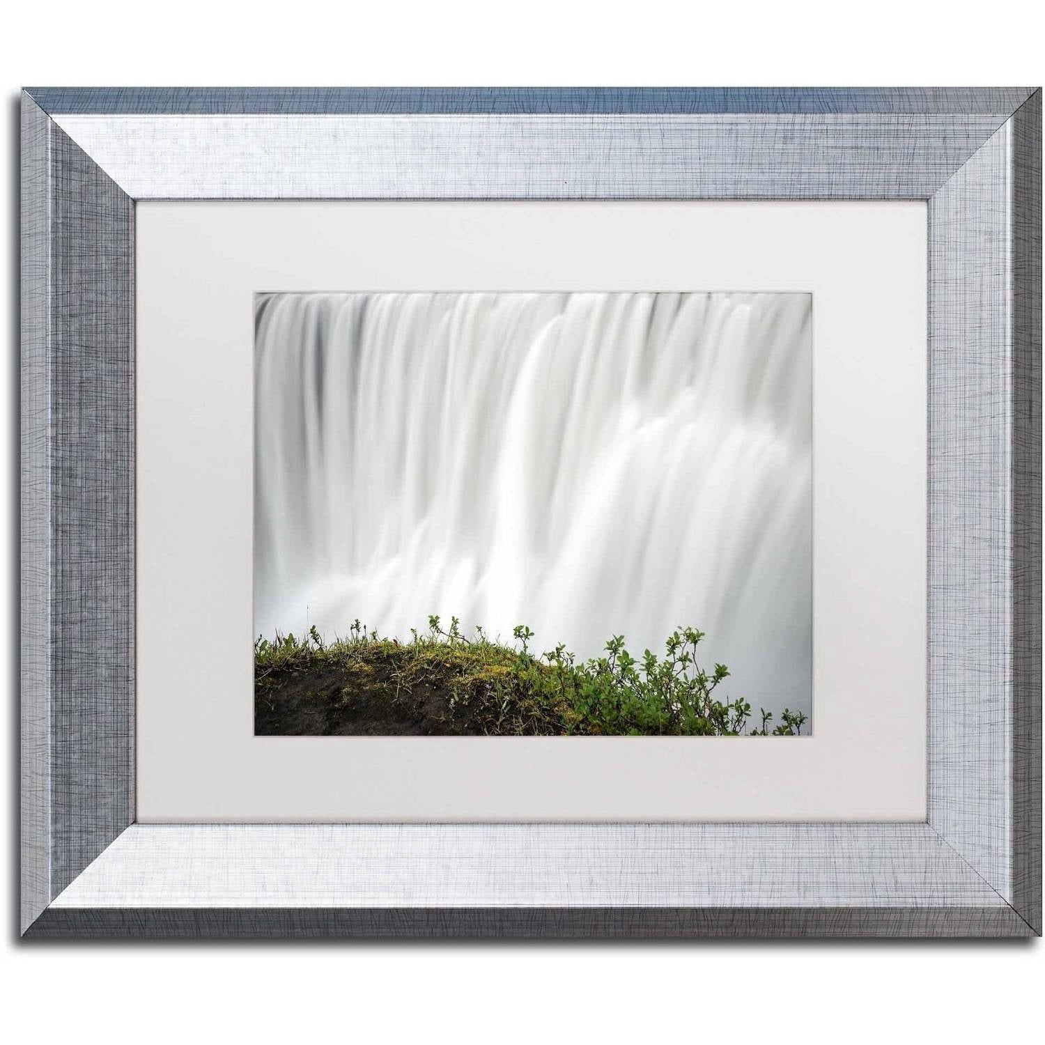 Trademark Fine Art 'Float' Canvas Art by Philippe Sainte-Laudy, White Matte, Silver Frame