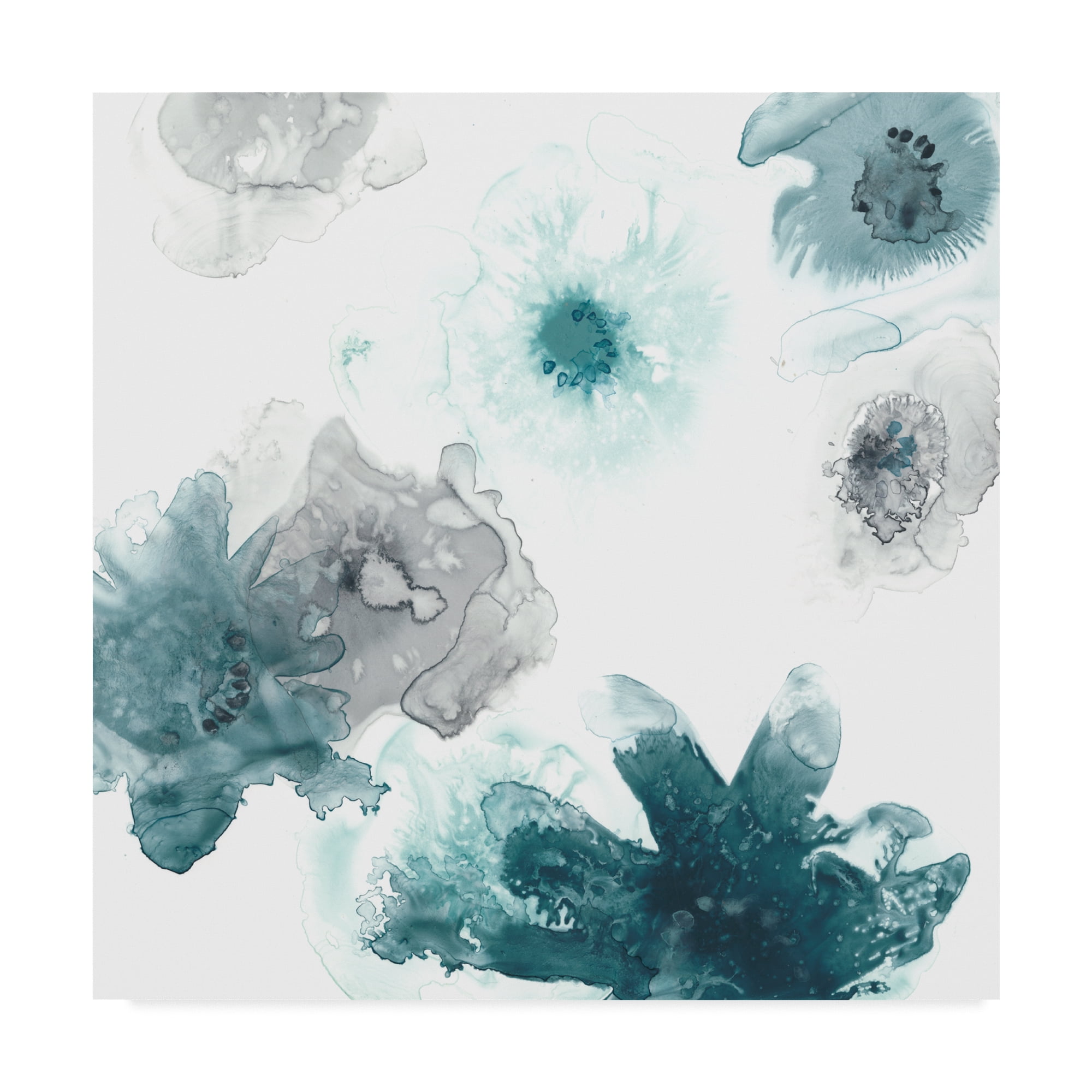 Trademark Fine Art 'Floating Indigo I' Canvas Art by June Erica Vess