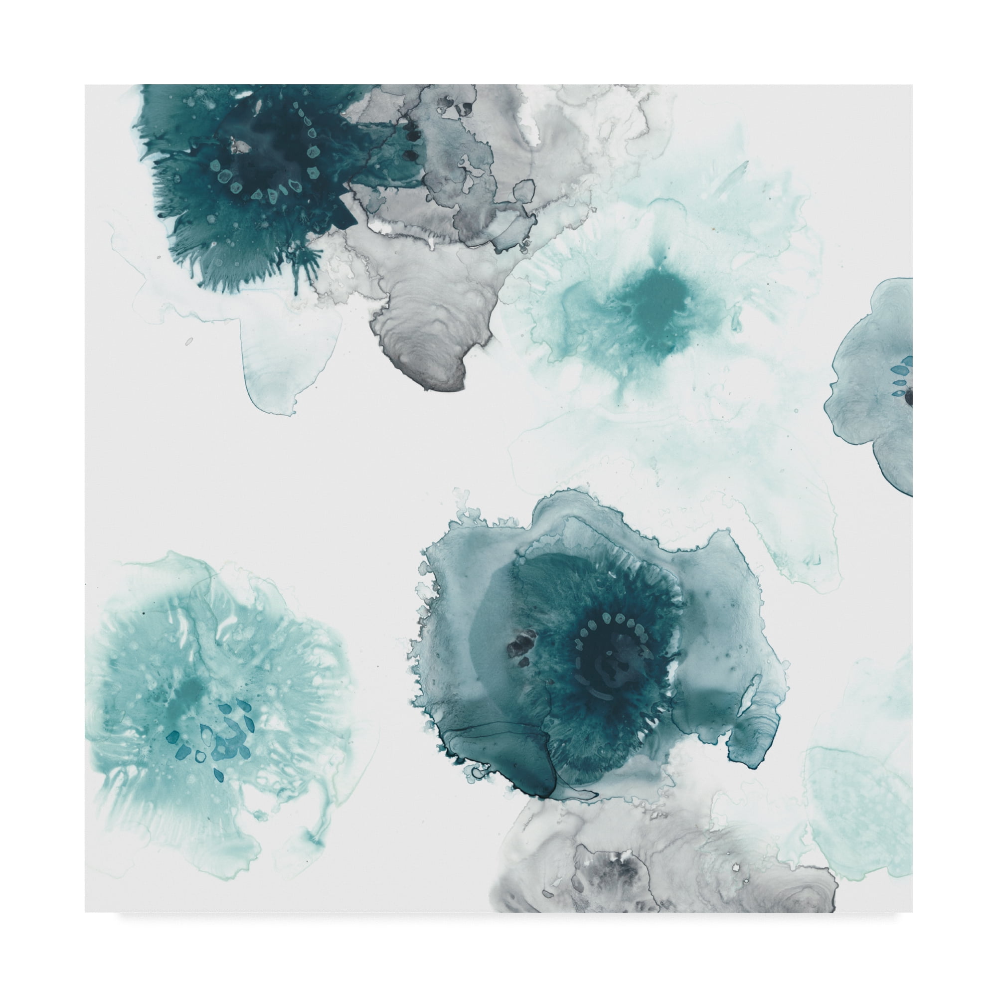 Trademark Fine Art 'Floating Indigo IV' Canvas Art by June Erica Vess