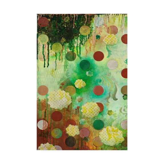 Trademark Fine Art 'Floating Jade Garden I' Canvas Art by Heather Robinson