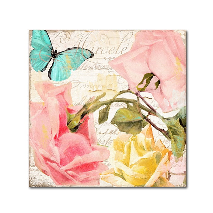Trademark Fine Art "Florabella I" Canvas Art by Color Bakery