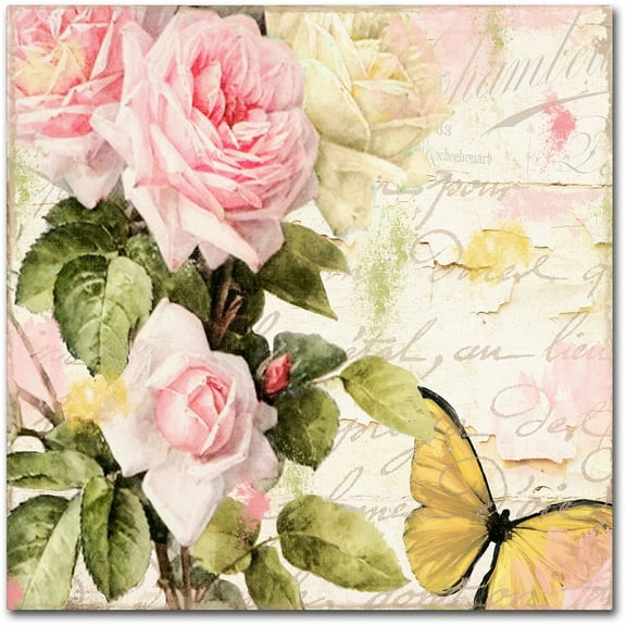 Trademark Fine Art "Florabella II" Canvas Art by Color Bakery