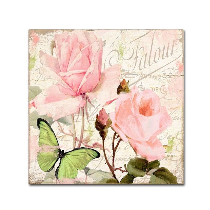 Trademark Fine Art "Florabella III" Canvas Art by Color Bakery