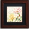thumbnail image 1 of Trademark Fine Art "Florabella IV" Canvas Art by Color Bakery Black Matte, Wood Frame, 1 of 4