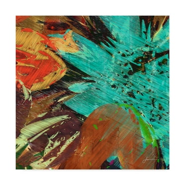 Trademark Fine Art 'Floragraph VI' Canvas Art by James Burghardt