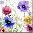 thumbnail image 1 of Trademark Fine Art Floral Canvas Art ' Summer Diary II ' by Color Bakery, 1 of 2