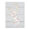 thumbnail image 1 of Trademark Fine Art "Floral Deer II" Canvas Art by Cleonique Hilsaca, 1 of 3