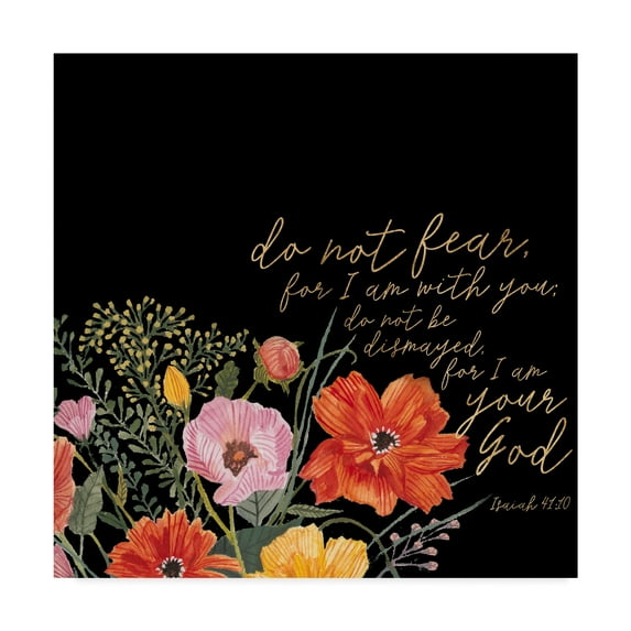 Trademark Fine Art 'Floral Faith III' Canvas Art by Studio W