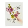 thumbnail image 1 of Trademark Fine Art 'Floral Field Notes I' Canvas Art by Melissa Wang, 1 of 4
