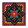 thumbnail image 1 of Trademark Fine Art 'Floral Fiesta Tile IV' Canvas Art by Laura Marshall, 1 of 3
