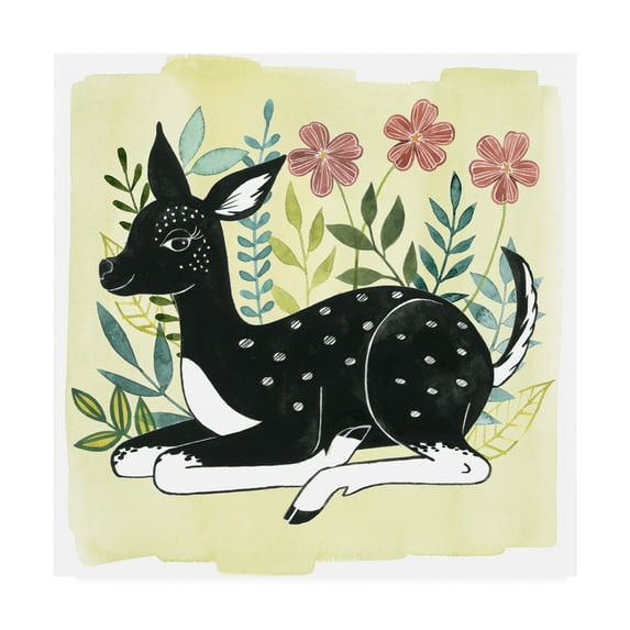 Trademark Fine Art 'Floral Forester II' Canvas Art by Grace Popp