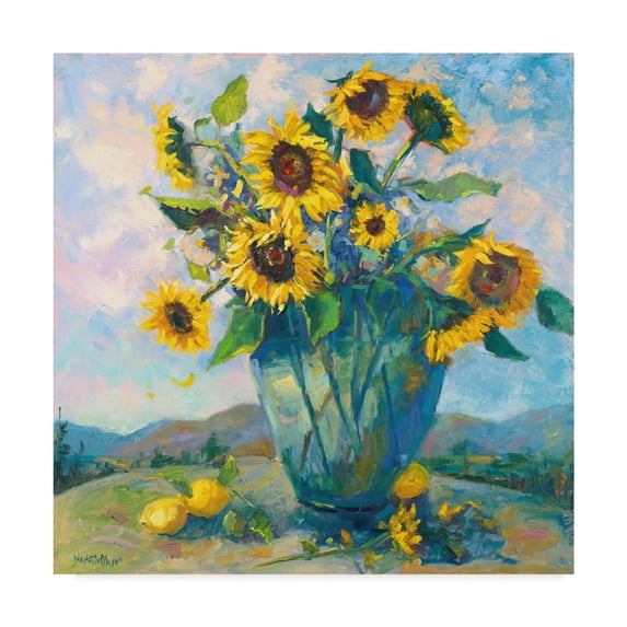 Trademark Fine Art 'Floral Kaleidoscope III' Canvas Art by Nanette Oleson