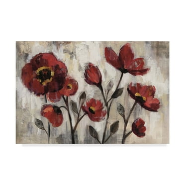 Trademark Fine Art 'Floral Simplicity' Canvas Art by Silvia Vassileva