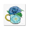thumbnail image 1 of Trademark Fine Art 'Floral Teacups III' Canvas Art by Beth Grove, 1 of 3
