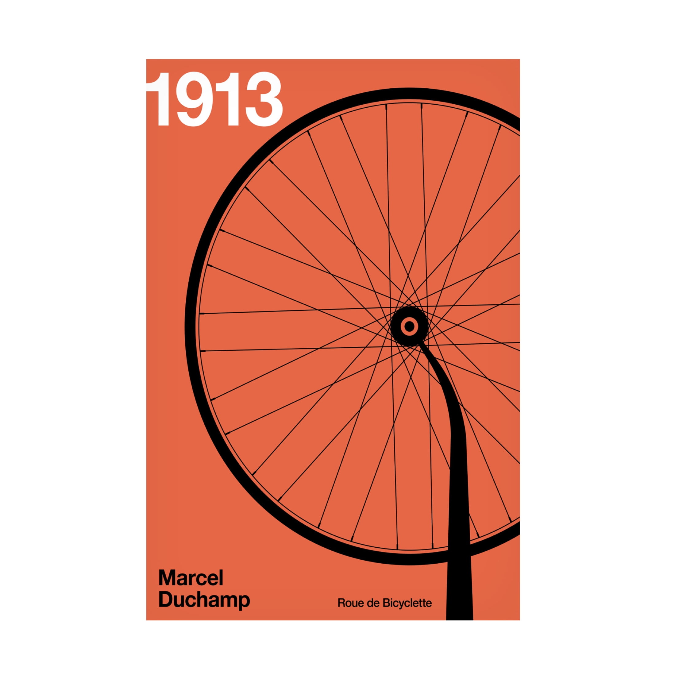 Trademark Fine Art Florent Bodart  1913 Roue De Bicyclette Canvas Wall Art