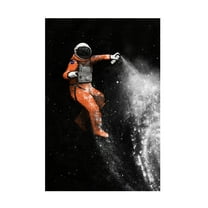 Trademark Fine Art Florent Bodart Astronaut Canvas Wall Art