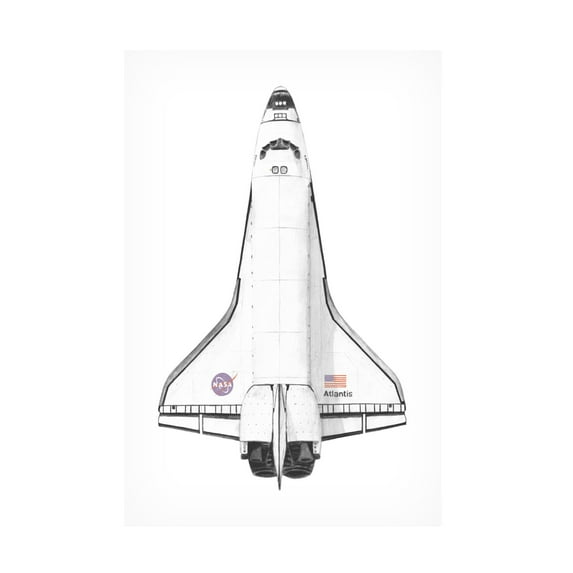 Trademark Fine Art Florent Bodart Atlantis Canvas Wall Art