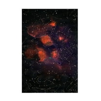 Trademark Fine Art Florent Bodart Le Cosmos Canvas Wall Art