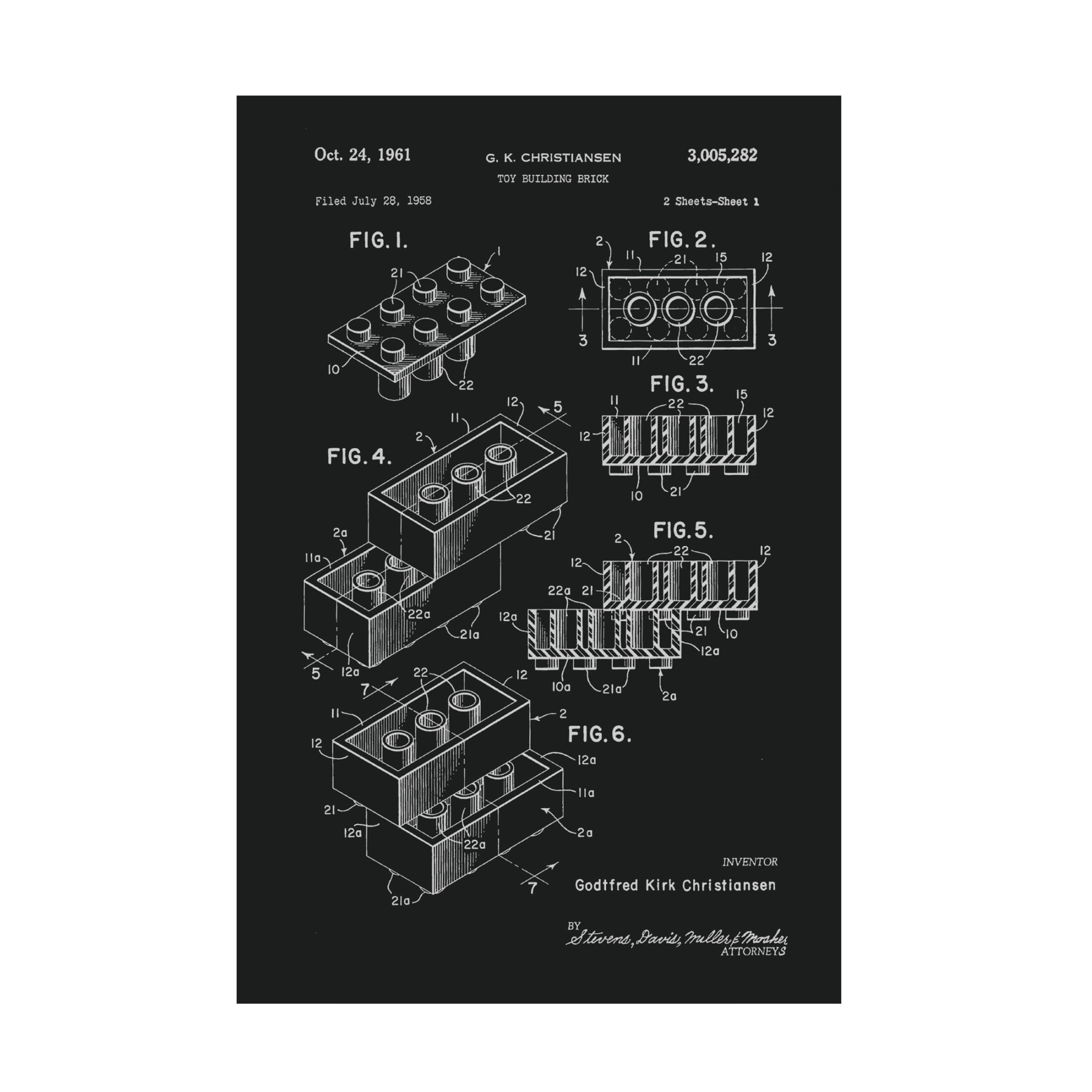 Trademark Fine Art Florent Bodart  Lego NAo2 Canvas Wall Art