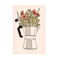 thumbnail image 1 of Trademark Fine Art Florent Bodart Moka Flowers Canvas Wall Art, 1 of 4