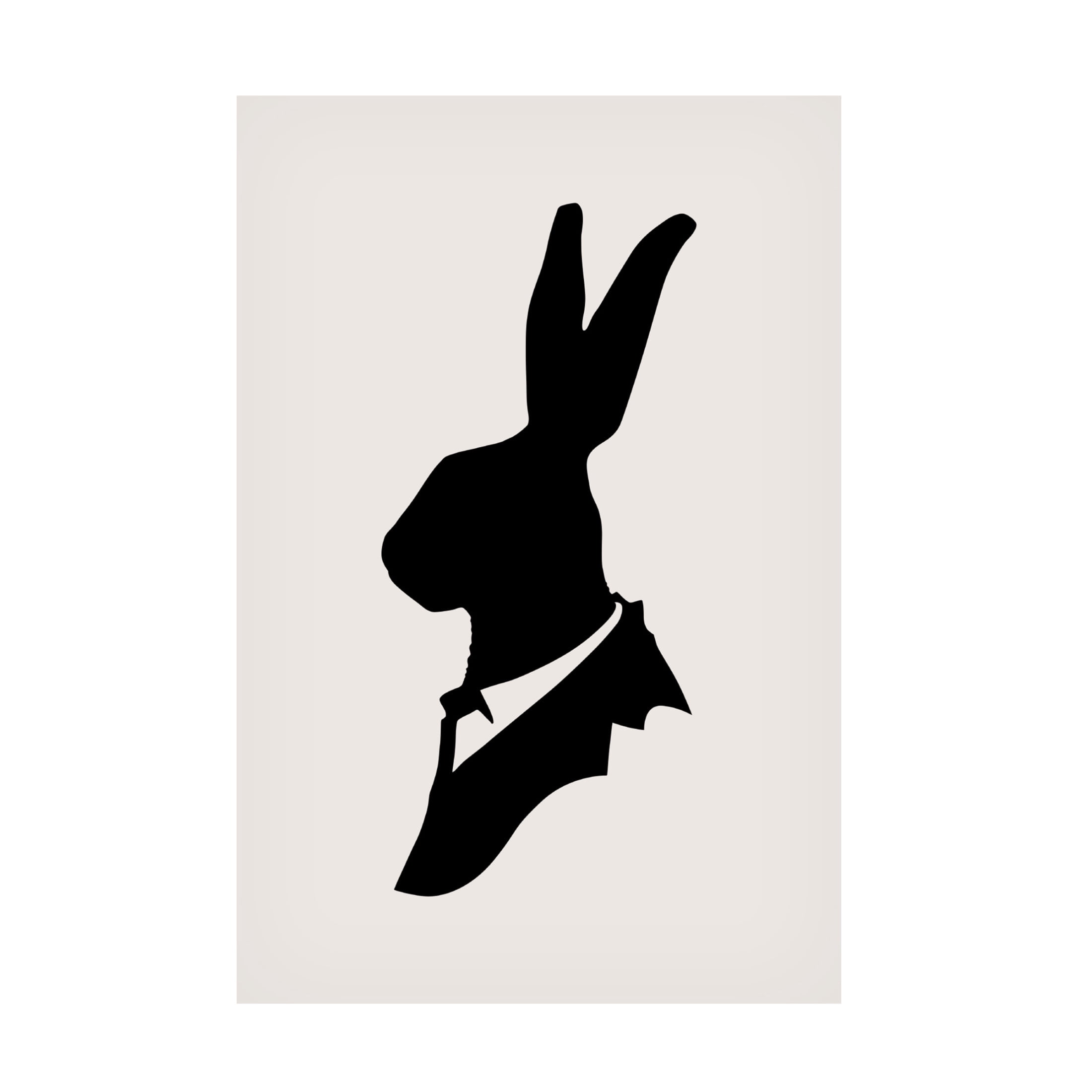 Trademark Fine Art Florent Bodart Monsieur Lapin Canvas Wall Art