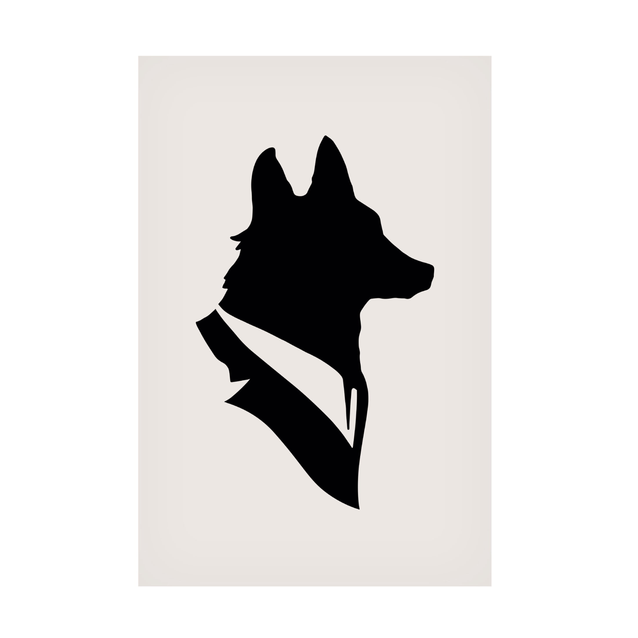 Trademark Fine Art Florent Bodart  Monsieur Renard Canvas Wall Art