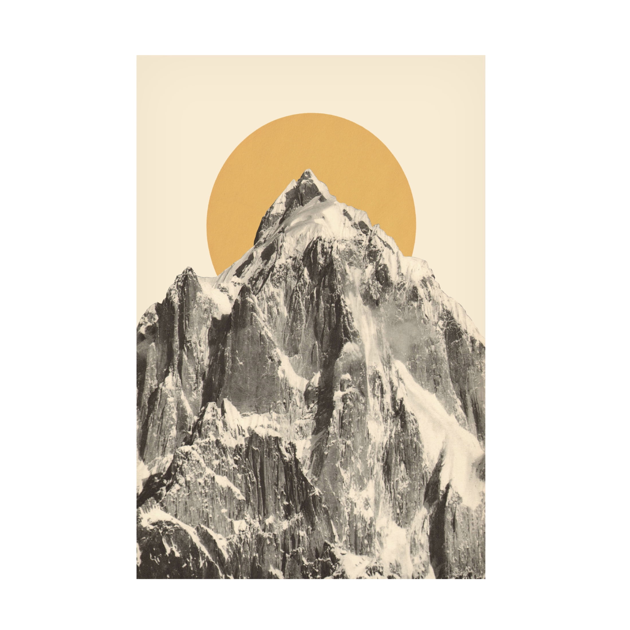 Trademark Fine Art Florent Bodart Mountainscape Canvas Wall Art