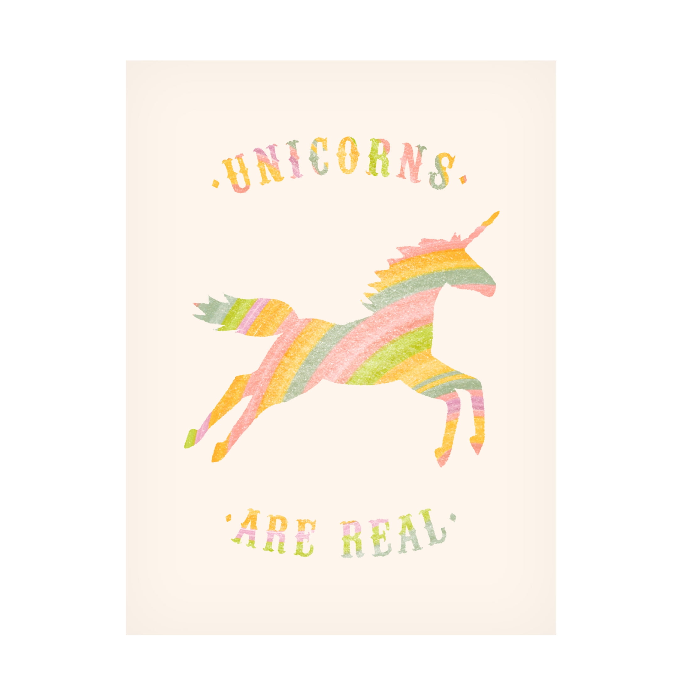 Trademark Fine Art Florent Bodart  Unicorns Are Real Canvas Wall Art